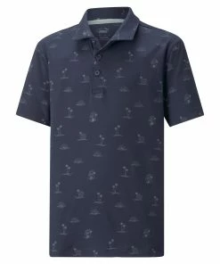 PUMA Golf Boy's CLOUDSPUN Horizons Golf Polo -Outlet TaylorMade Drivers Store okbow2on9szhx8t2p6sj