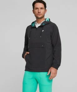 PUMA Golf PUMA X PTC Paradise Anorak Golf Jacket