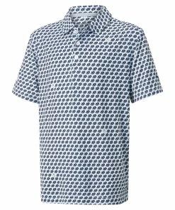 PUMA Golf Boy's MATTR Love/H8 Golf Polo