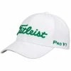 Hireko Titleist Golf Tour Elite Fitted Hat - White/Kelly Green 1 Hireko Titleist Golf Tour Elite Fitted Hat - White/Kelly Green -Outlet TaylorMade Drivers Store titleist tourelite white kelly 2