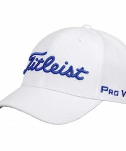 Hireko Titleist Golf Tour Elite Fitted Hat - White/Royal