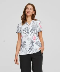 PUMA Golf Women's PUMA X PTC Paradise Camp Golf Shirt