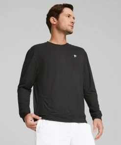 PUMA Golf PUMA X PTC Midnight Crewneck Golf Sweatshirt -Outlet TaylorMade Drivers Store vvz04oam78wk5o902k8z