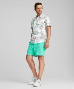 PUMA Golf PUMA X PTC Paradise Button Down Golf Shirt -Outlet TaylorMade Drivers Store wqelev01diovidsuecsp