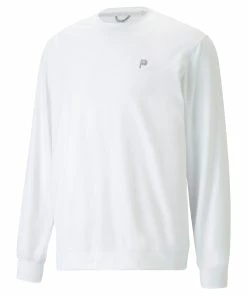 PUMA Golf PUMA X PTC Midnight Crewneck Golf Sweatshirt -Outlet TaylorMade Drivers Store xc3cqlt2n3apq9jbdras