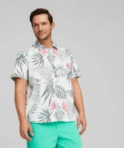 PUMA Golf PUMA X PTC Paradise Button Down Golf Shirt