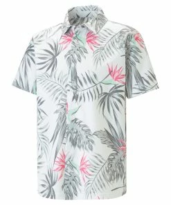 PUMA Golf PUMA X PTC Paradise Button Down Golf Shirt -Outlet TaylorMade Drivers Store zv0pywlxjp0l2fmoo5fh
